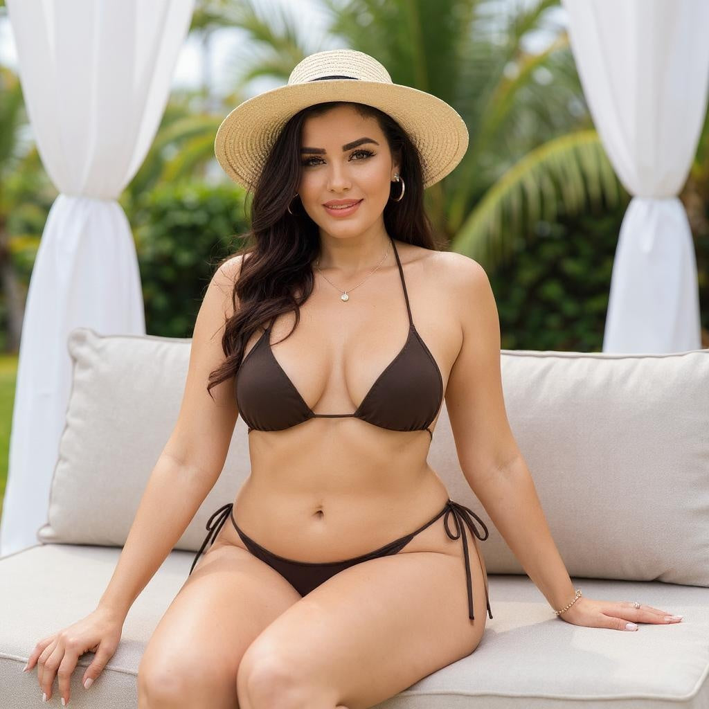 Lea Coastal Vibes Bikini Set – Minimal Design, Maximum Impact