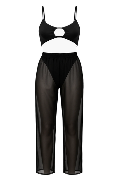 Coastal Noir - Sheer Beach Set