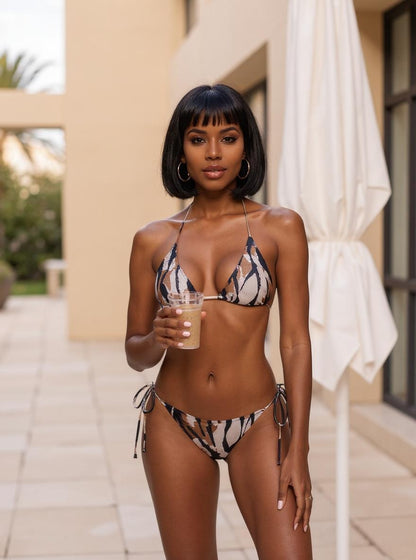 Lea Coastal Vibes Bikini Set – Minimal Design, Maximum Impact